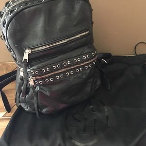Ash leather backpack 🎒